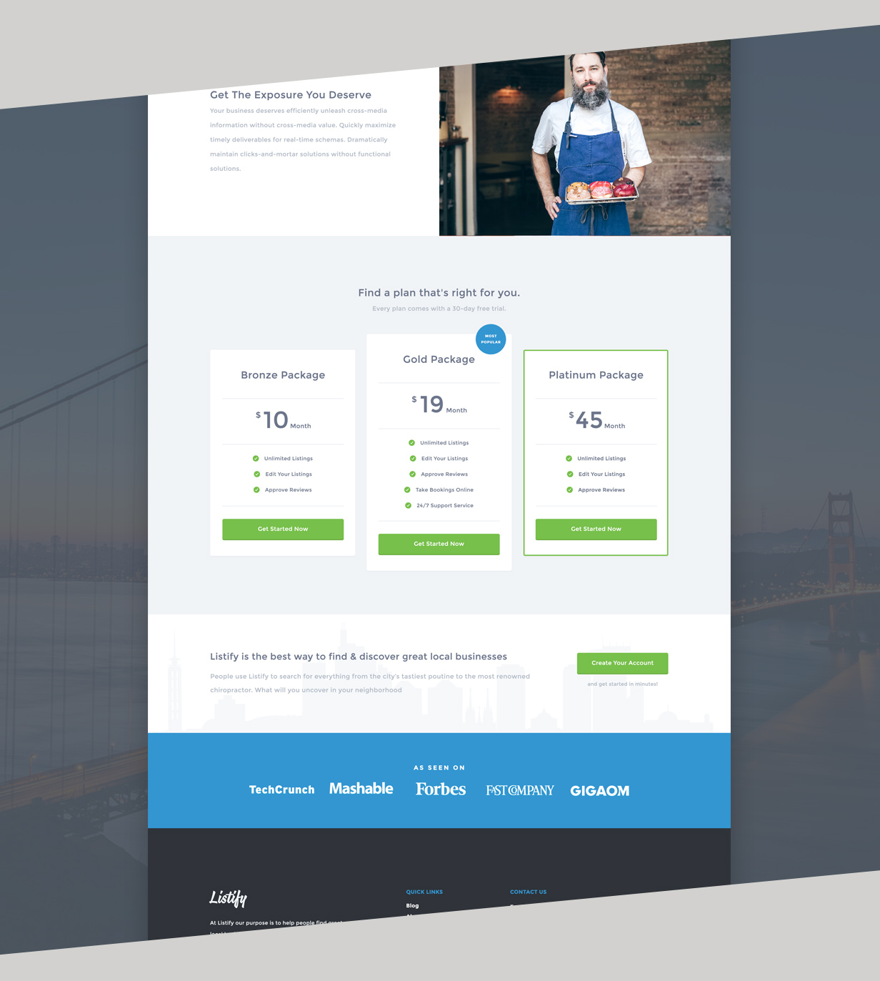 listify theme main pricing mini 